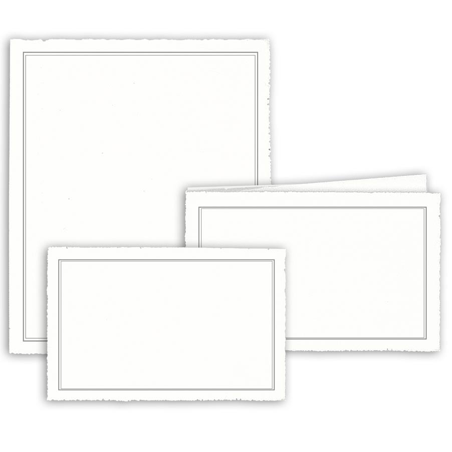 Cartes Doubles Blanches Rössler – Lot De 25, Format A6, Papier Haute Qualité, Pour Correspondance élégante